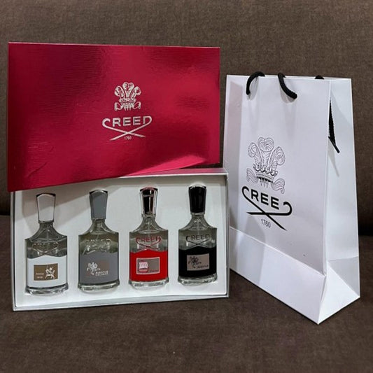 CREED GIFT SET ( PACK OF 4) 30x4. Red box Fragrance Gift Set