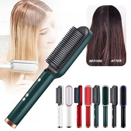 Beauty Hair Straightener Comb Heating Hair Styling Tool Hair straightener comb Hair crimper fast Heating not hurt Hair